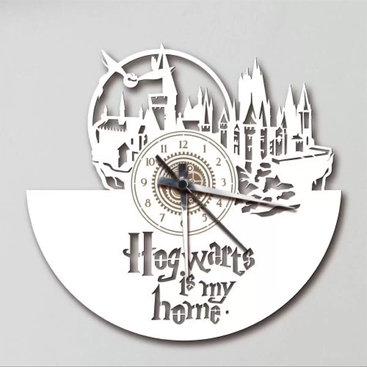 Orologio in Legno Harry Potter - Hogwarts